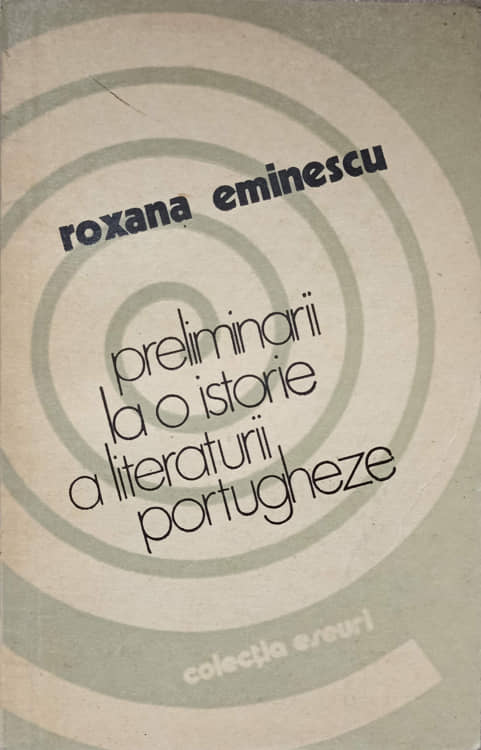 Preliminarii La O Istorie A Literaturii Portugheze