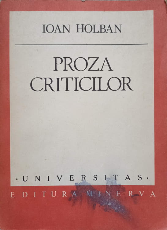 Proza Criticilor