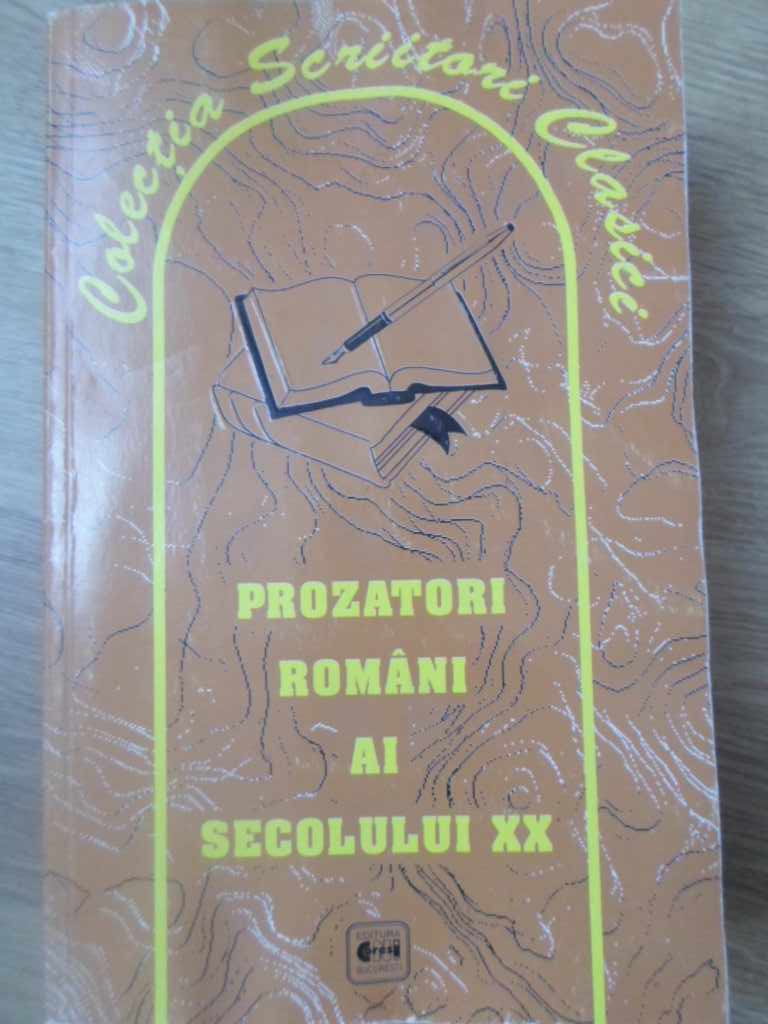 Prozatori Romani Ai Secolului Xx (nuvele, Schite, Povestiri)