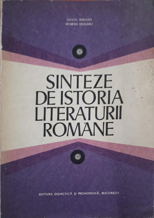 Sinteze De Istoria Literaturii Romane