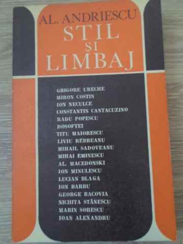 Stil Si Limbaj