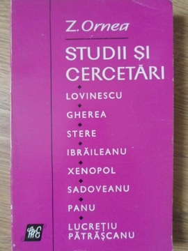 Vezi detalii pentru Studii Si Cercetari (lovinescu, Gherea, Stere, Ibraileanu, Xenopol, Sadoveanu, Panu, Lucretiu Patrascanu)