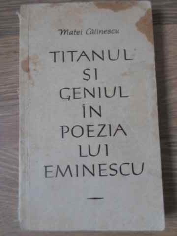 Titanul Si Geniul In Poezia Lui Eminescu