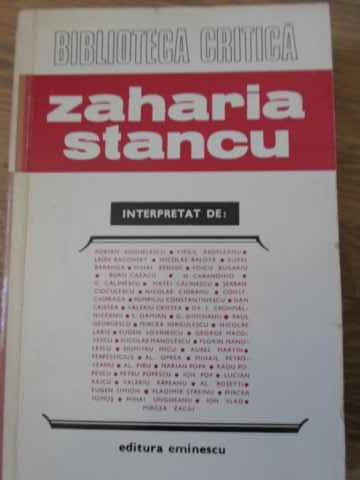 Zaharia Stancu Interpretat