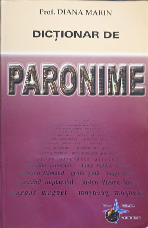 Dictionar De Paronime