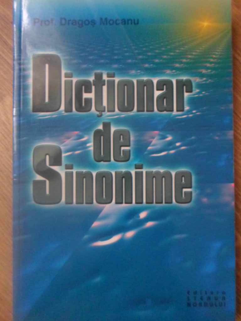 Vezi detalii pentru Dictionar De Sinonime