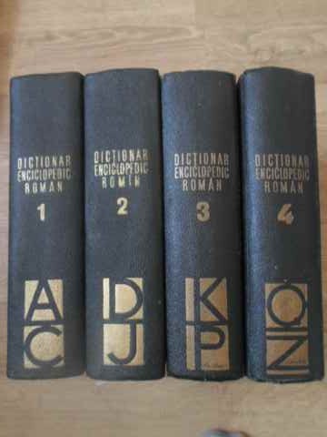 Dictionar Enciclopedic Roman Vol.1-4