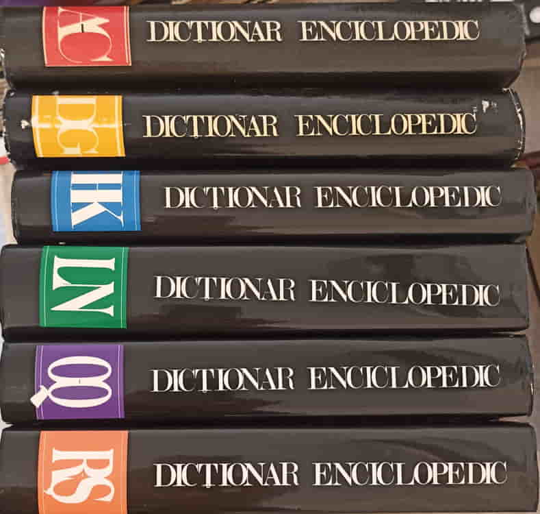 Vezi detalii pentru Dictionar Enciclopedic Vol.1-6 A-s