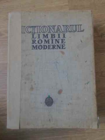 Dictionarul Limbii Romine Moderne (uzat)