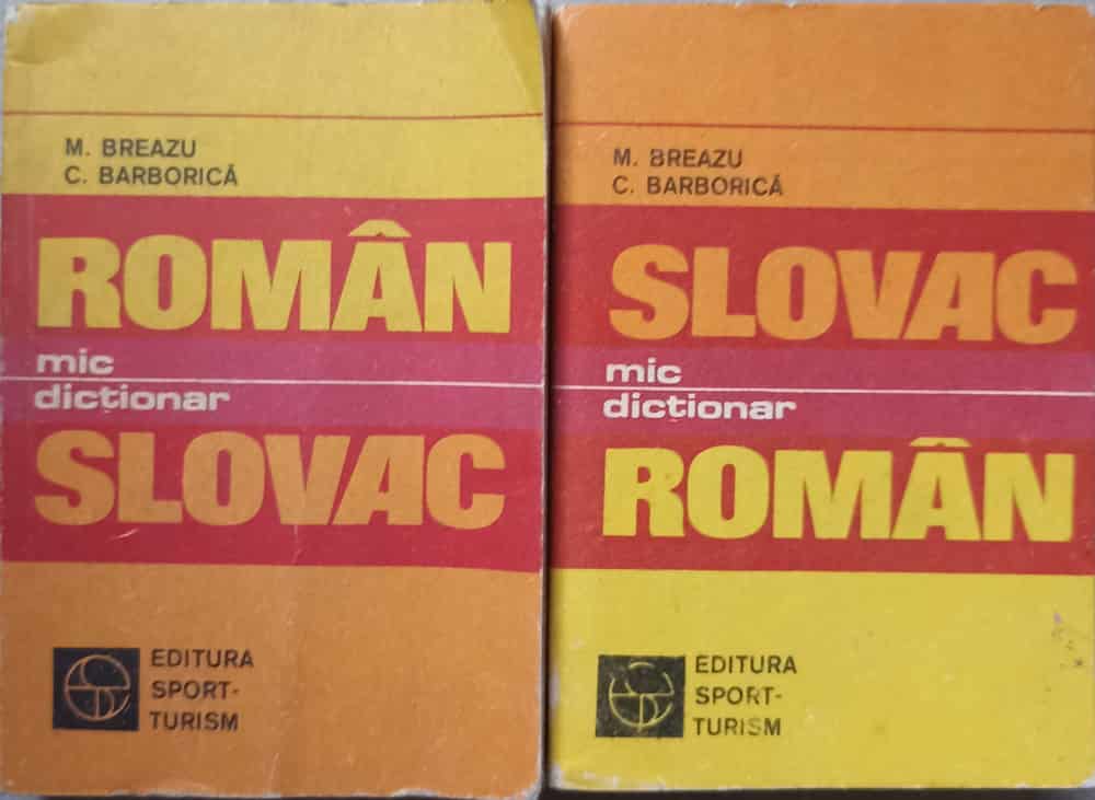 Vezi detalii pentru Mic Dictionar Roman - Slovac, Slovac - Roman