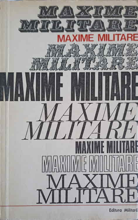 Maxime Militare