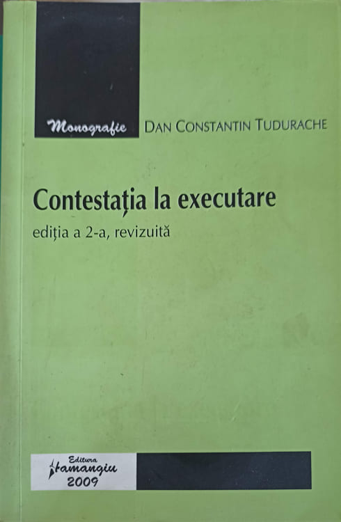 Contestatia La Executare