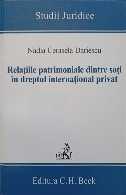 Relatiile Patrimoniale Dintre Soti In Dreptul International Privat