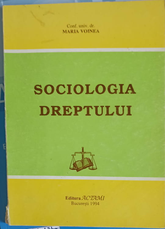 Vezi detalii pentru Sociologia Dreptului