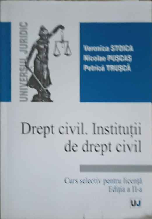 Drept Civil. Institutii De Drept Civil. Curs Selectiv Pentru Licenta