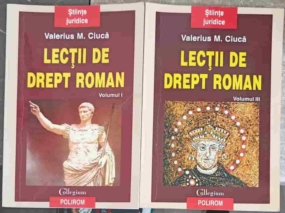 Lectii De Drept Roman Vol.1, Vol.3