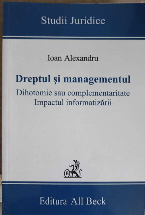 Dreptul Si Managementul