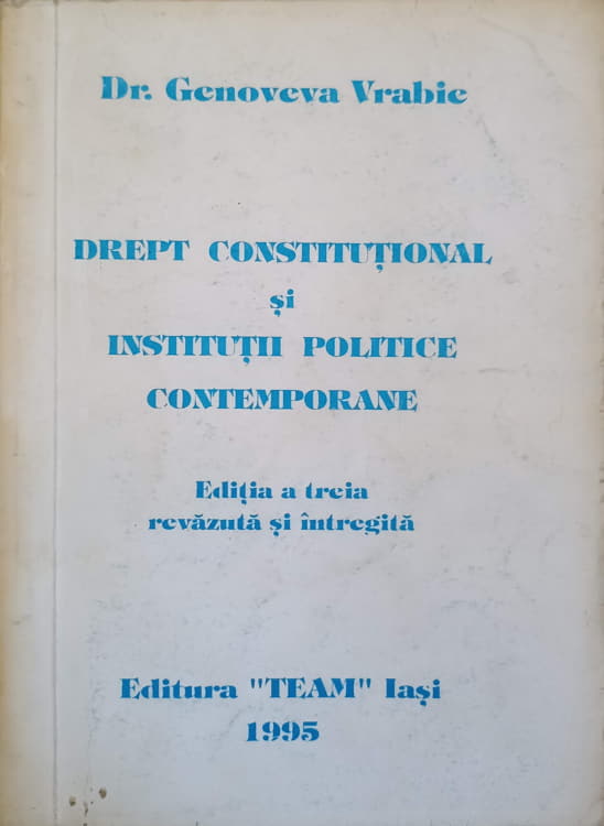 Drept Constitutional Si Institutii Politice Contemporane