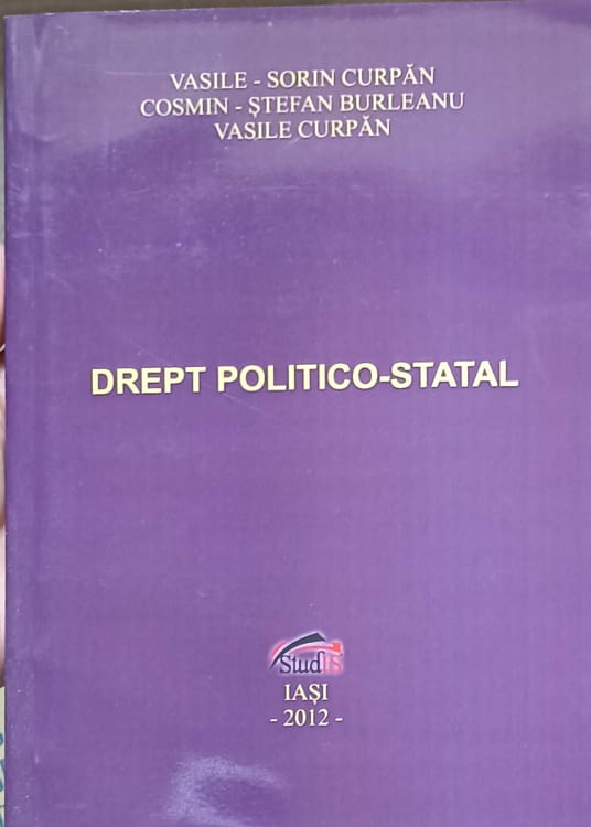 Vezi detalii pentru Drept Politoco-statal