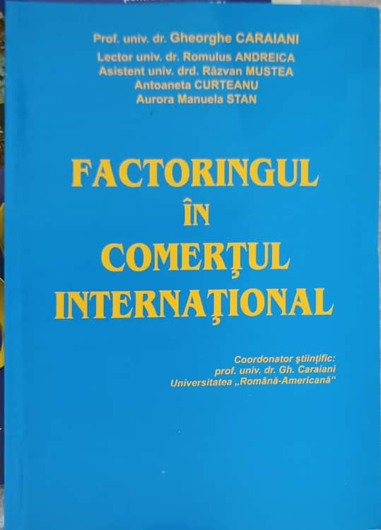 Vezi detalii pentru Factoringul In Comertul International