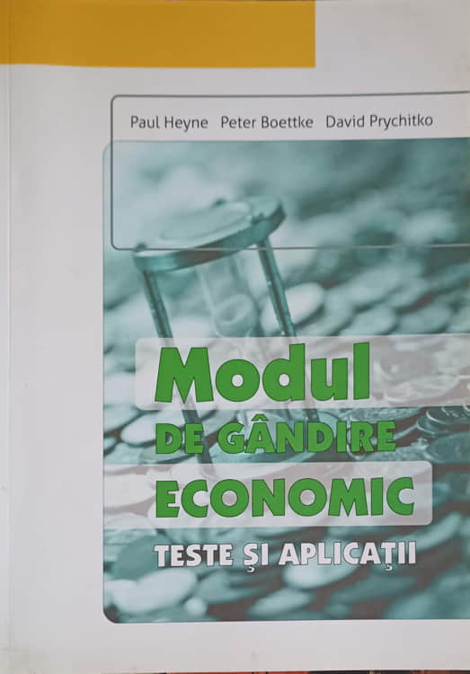 Modul De Gandire Economic. Teste Si Aplicatii