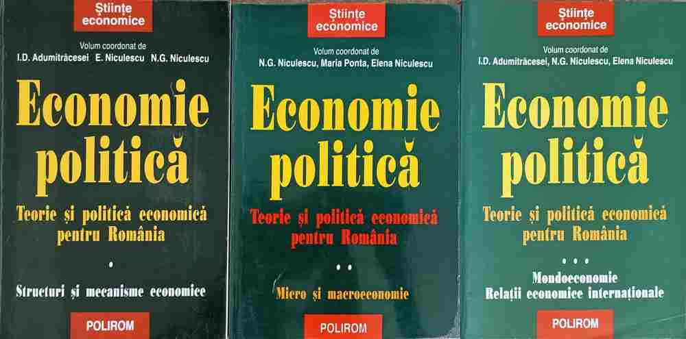 Economie Politica Vol.1-3 Teorie Si Politica Economica Pentru Romania