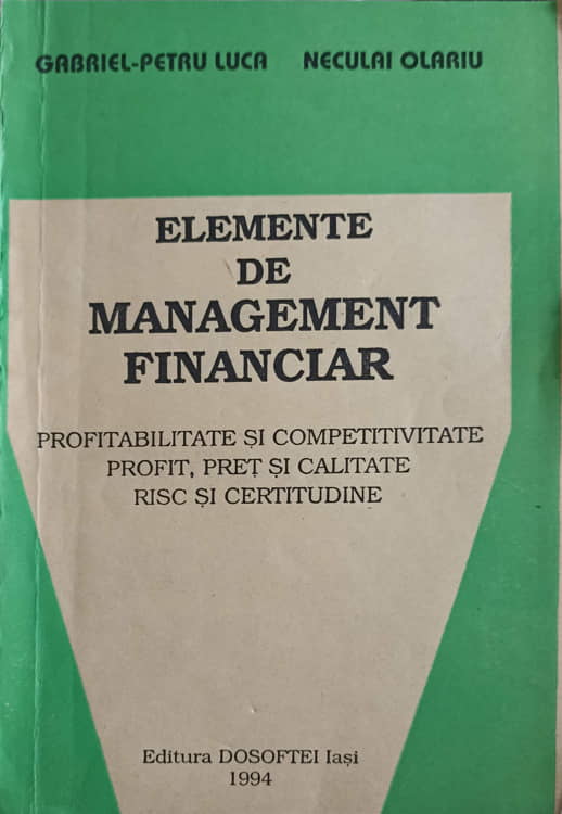 Elemente De Management Financiar