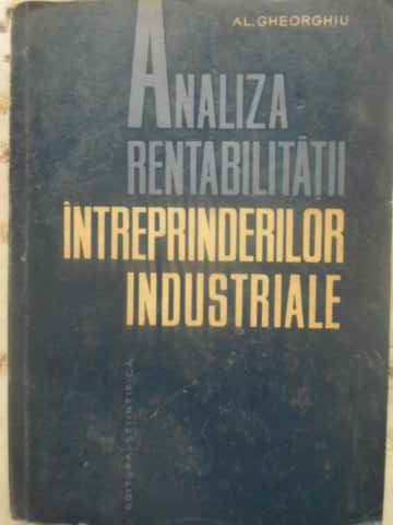 Vezi detalii pentru Analiza Rentabilitatii Intreprinderilor Industriale