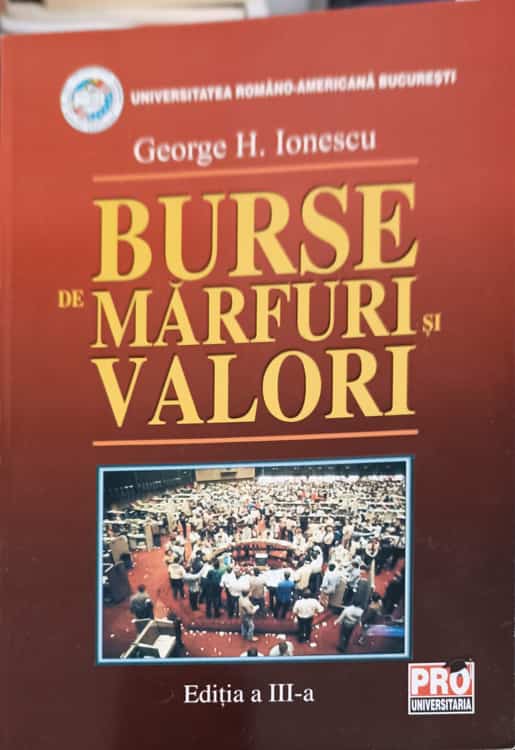 Vezi detalii pentru Burse De Marfuri Si Valori