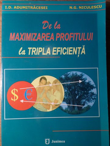 De La Maximizarea Profitului La Tripla Eficienta