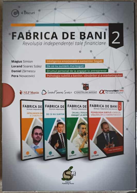 Vezi detalii pentru Fabrica De Bani 2, Revolutia Independentei Tale Financiare (4 Dvd-uri)