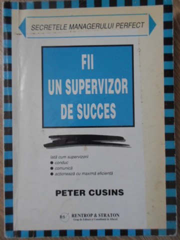 Fii Un Supervizor De Succes