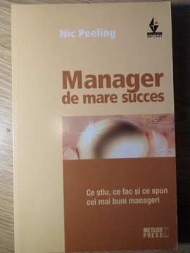 Manager De Mare Succes