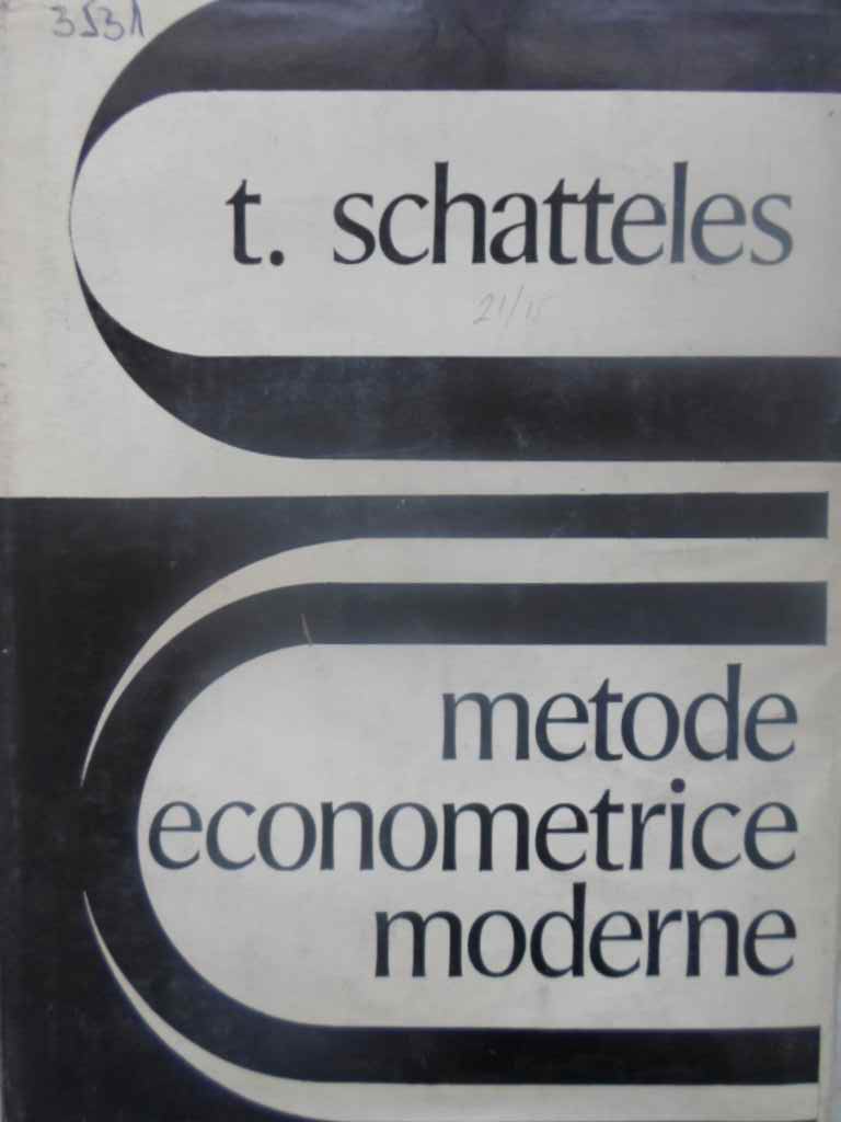 Metode Econometrice Moderne