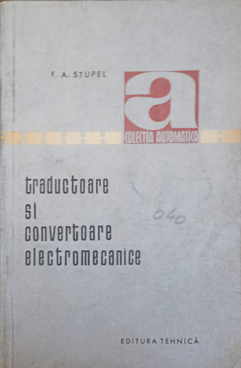 Traductoare Si Convertoare Electromecanice