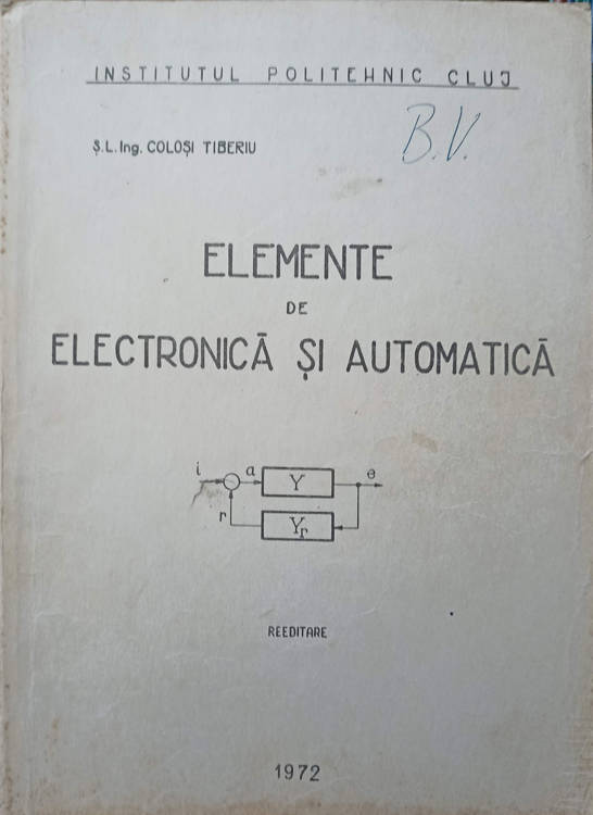 Vezi detalii pentru Elemente De Electronica Si Automatica