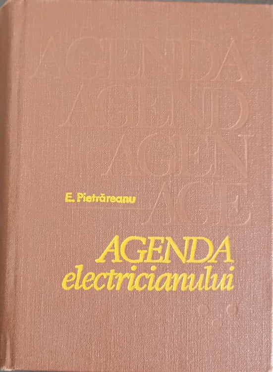 Agenda Electricianului Editia A Iii-a