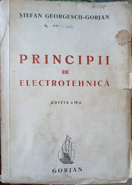 Vezi detalii pentru Principii De Electrotehnica