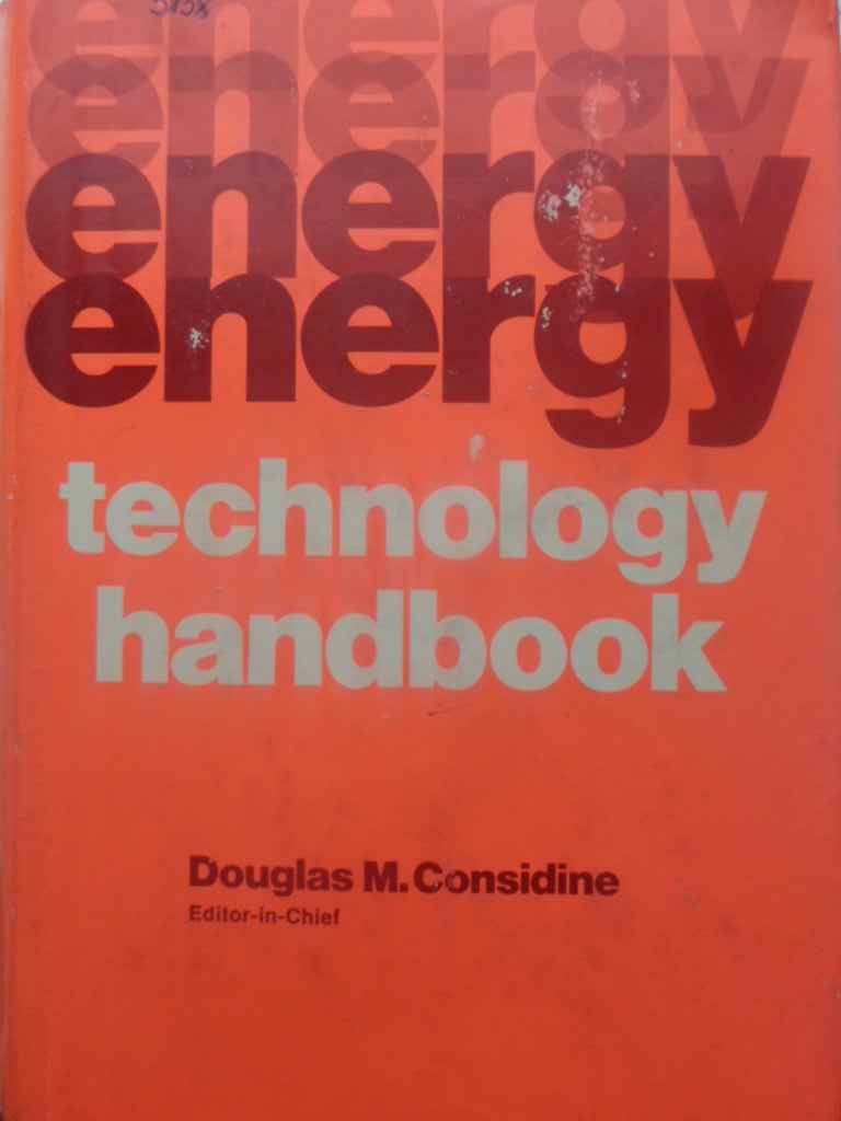 Vezi detalii pentru Energy Technology Handbook