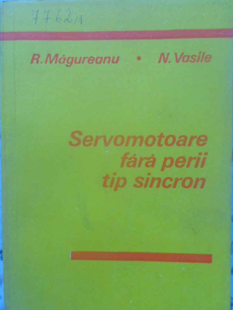 Servomotoare Fara Perii Tip Sincron