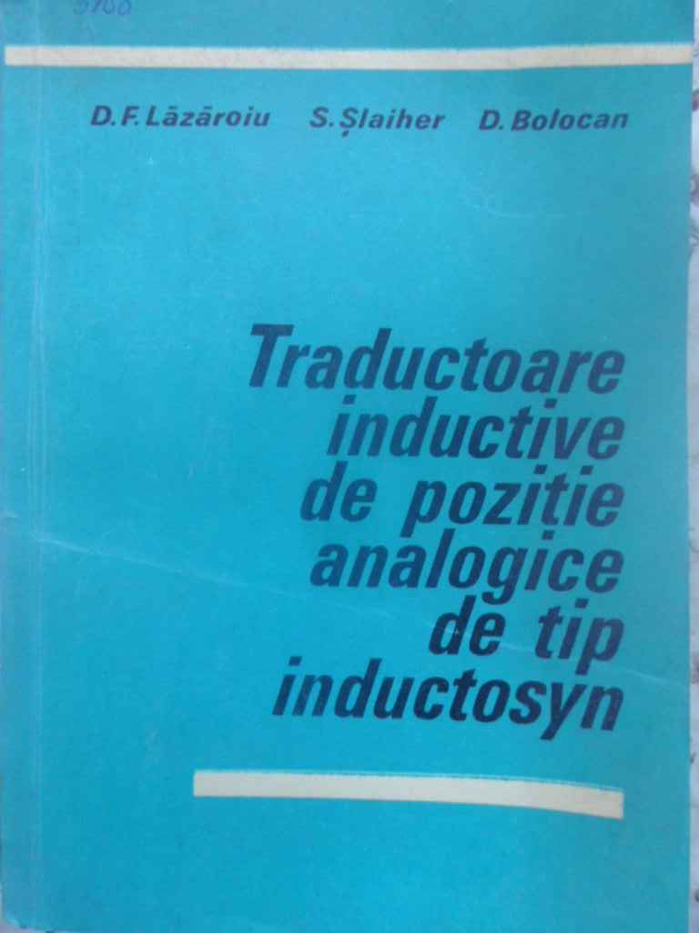 Vezi detalii pentru Traductoare Inductive De Pozitie Analogice De Tip Inductosyn