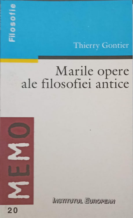 Marile Opere Ale Filosofiei Antice