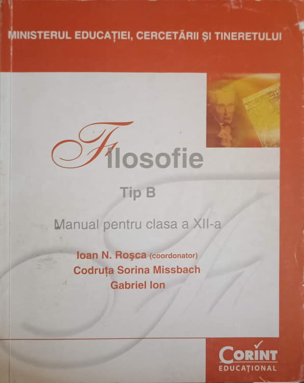 Filosofie Tip B. Manual Pentru Clasa A Xii-a