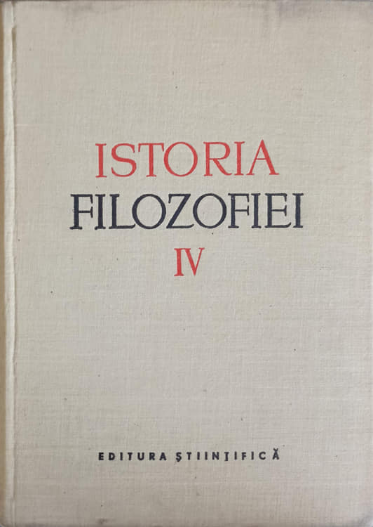 Vezi detalii pentru Istoria Filozofiei Vol.4