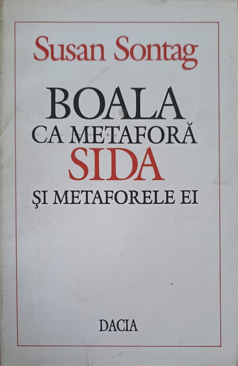 Boala Ca Metafora Sida Si Metaforele Ei