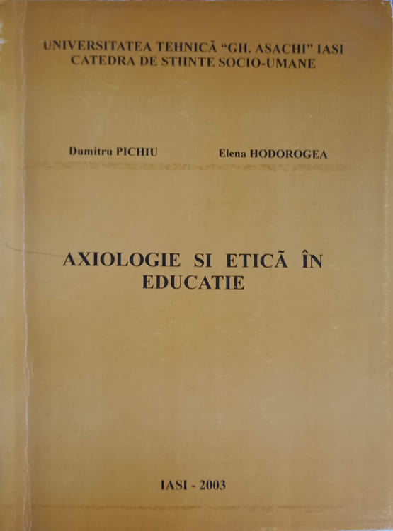 Axiologie Si Etica In Educatie