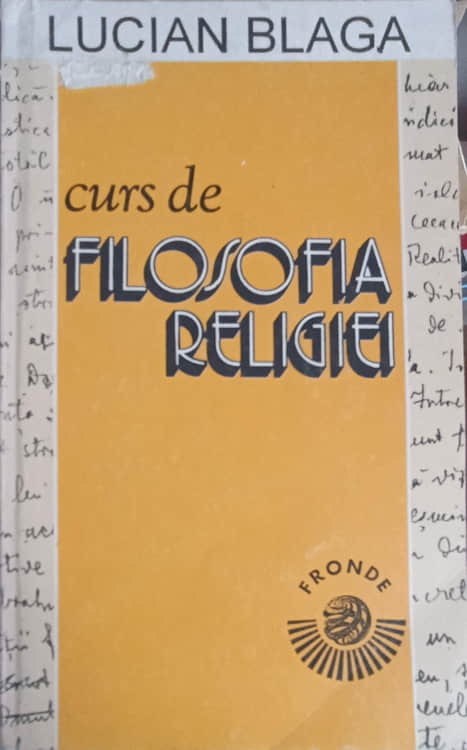 Curs De Filosofia Religiei