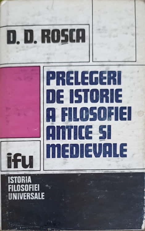 Prelegeri De Istorie A Filosofiei Antice Si Medievale