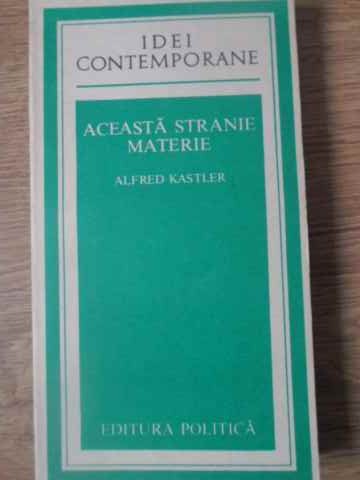 Aceasta Stranie Materie