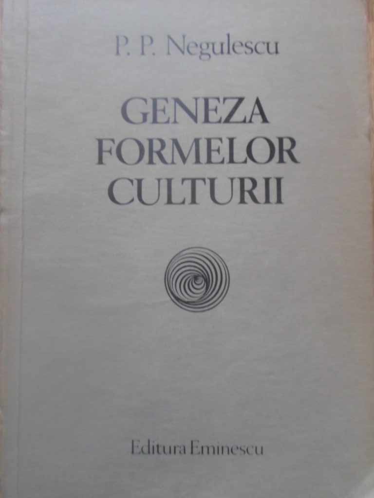 Geneza Formelor Culturii